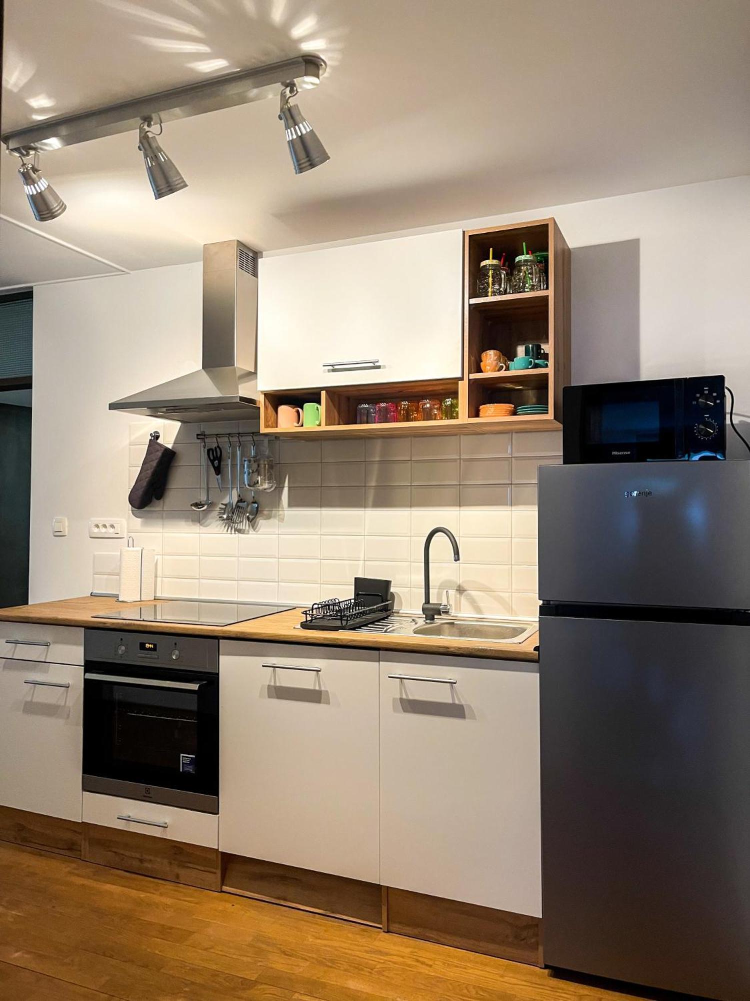 Spacious Cozy Apartment Lubiana Esterno foto